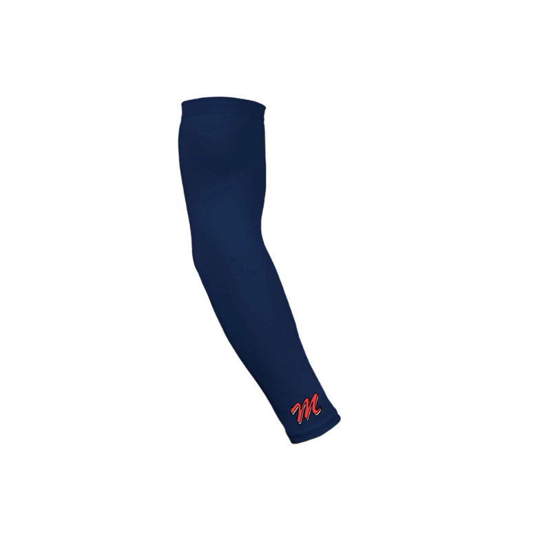 Manga de compresión deportiva Panama Metro Azul