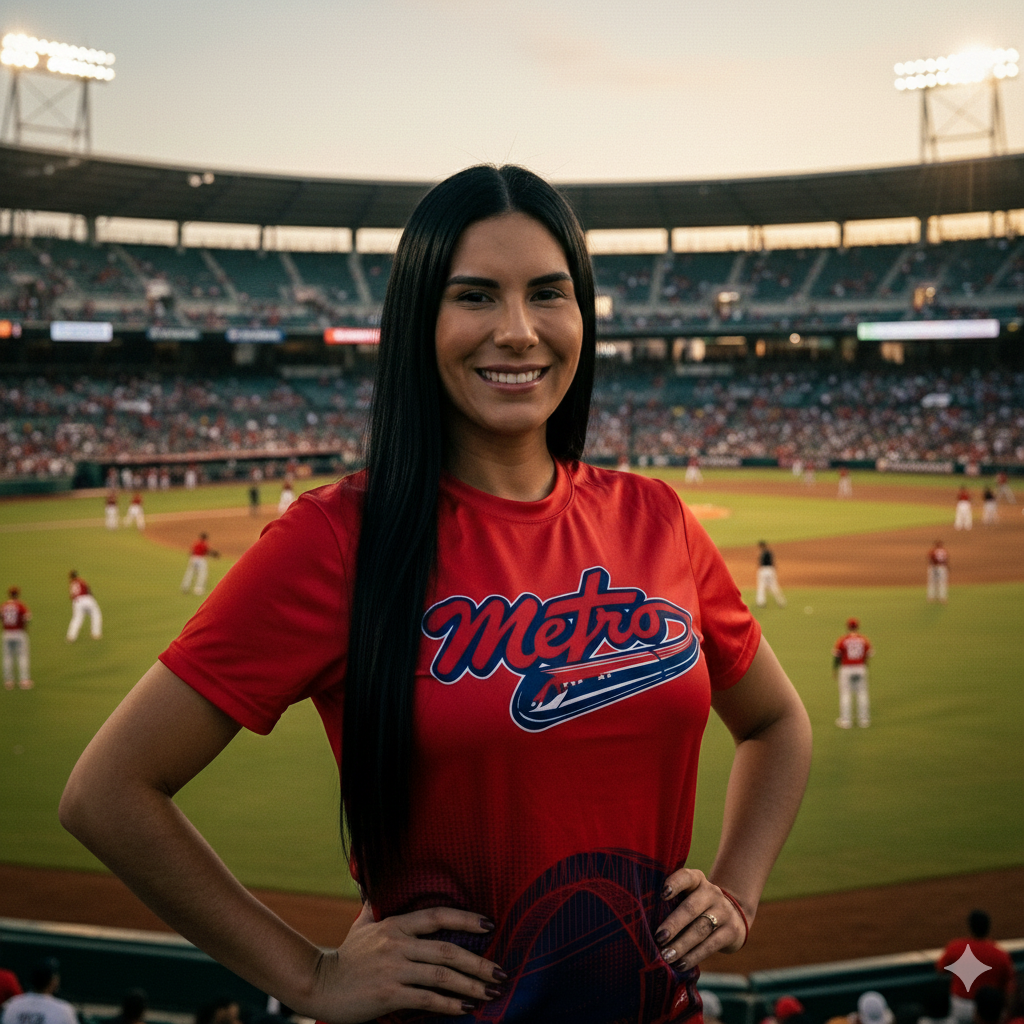 T-shirt deportivo Panamá Metro oficial – Rojo