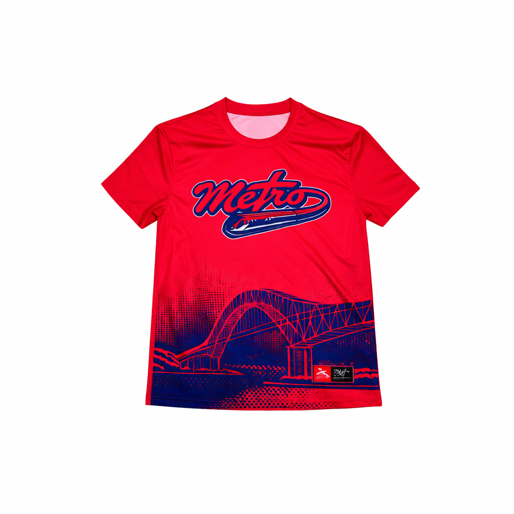 T-shirt deportivo Panamá Metro oficial – Rojo